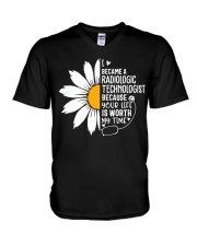Radiologic Technologist Rad Tech V-Neck T-Shirt tile