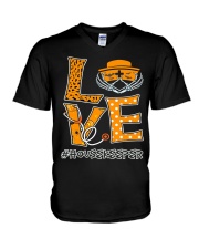 Housekeeper V-Neck T-Shirt tile