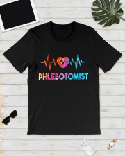Phlebotomist Classic T-Shirt lifestyle-mens-crewneck-front-17