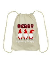 Respiratory Therapist - RT Christmas Drawstring Bag tile