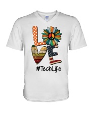 Tech Life V-Neck T-Shirt tile