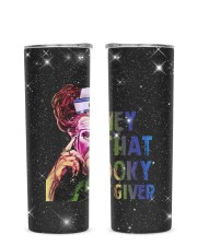 Caregiver Glitter Tumbler tile