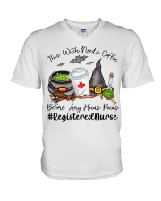 Registered Nurse - RN V-Neck T-Shirt tile
