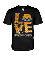 Pharmacy Tech V-Neck T-Shirt tile