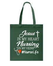 Nurse life Tote Bag tile