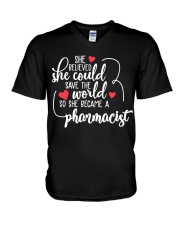 Pharmacist V-Neck T-Shirt tile