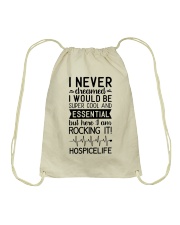 Hospice Life Drawstring Bag tile
