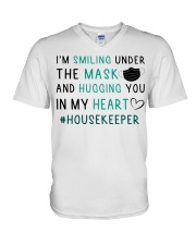 Housekeeper V-Neck T-Shirt tile