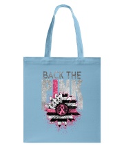 Back the pink Tote Bag tile