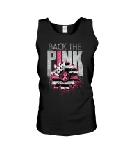 Back the pink Unisex Tank tile