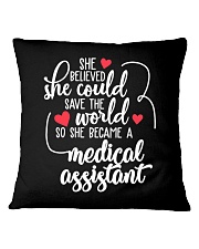 Medical Assistant Square Pillowcase tile