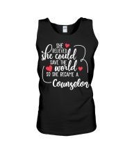 Counselor Unisex Tank tile