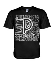 Phlebotomist V-Neck T-Shirt tile