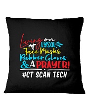 CT Scan Tech Square Pillowcase tile