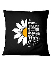 Physician Assistant Square Pillowcase tile