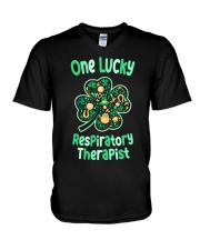 Respiratory Therapist - RT V-Neck T-Shirt tile