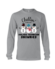 Dialysis Technician Christmas Long Sleeve Tee tile