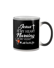 Lab Tech - Laboratory Technician Color Changing Mug tile
