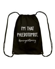 Phlebotomist Drawstring Bag tile