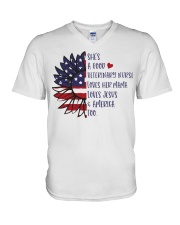 Veterinary Nurse V-Neck T-Shirt tile