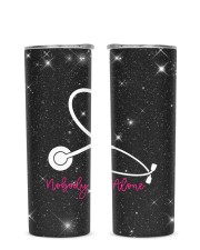Registered Nurse - RN Glitter Tumbler tile