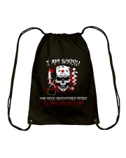 REGISTERED NURSE Drawstring Bag tile