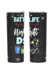 DSP Glitter Tumbler tile