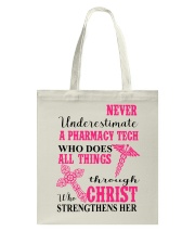 Pharmacy Tech Tote Bag tile