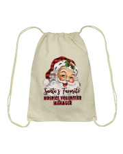Hospice Volunteer Manager Drawstring Bag tile