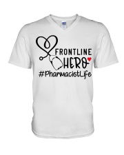 Pharmacist V-Neck T-Shirt tile