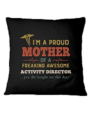 Activity Director Square Pillowcase tile