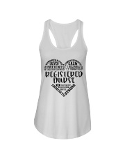 Registered Nurse Ladies Flowy Tank tile