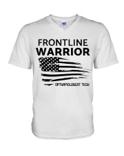 OPTHAMOLOGIST TECH V-Neck T-Shirt tile