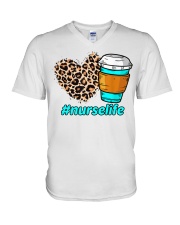 Nurse V-Neck T-Shirt tile