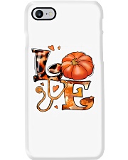 LOVE autumn sign Phone Case tile