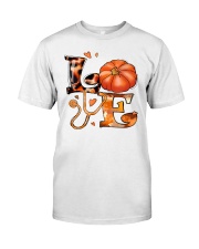 LOVE autumn sign Classic T-Shirt front