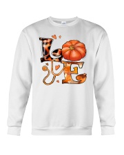 LOVE autumn sign Crewneck Sweatshirt tile