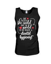 Dental Hygienist Unisex Tank tile