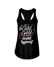 Dental Hygienist Ladies Flowy Tank tile