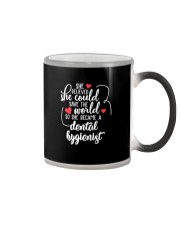 Dental Hygienist Color Changing Mug tile