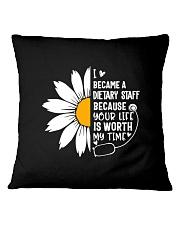 Dietary Staff Square Pillowcase tile