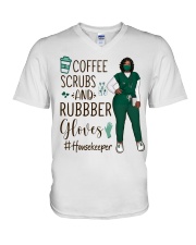 Housekeeper V-Neck T-Shirt tile