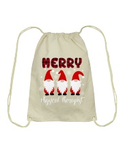 Physical Therapist - PT Christmas Drawstring Bag tile