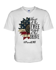 EMT V-Neck T-Shirt tile