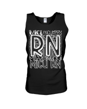 MICU RN Unisex Tank tile