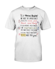 Medical Assistant - MA Classic T-Shirt front