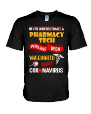 Pharmacy Tech V-Neck T-Shirt tile