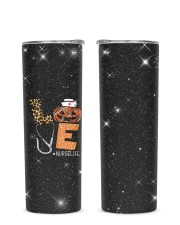 Nurse Glitter Tumbler tile