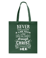 Lab Tech - Laboratory Technician Tote Bag tile