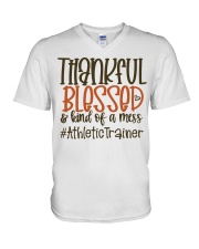 Athletic Trainer V-Neck T-Shirt tile